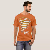 Twister Alternative Poster T-shirt (Voorkant volledig)
