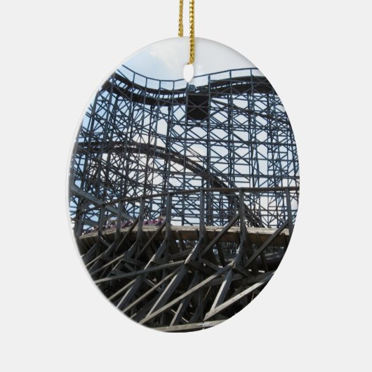 Twister Roller Onderzetter Knoebels Keramisch Ornament (Rechts)