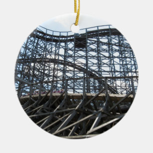 Twister Roller Onderzetter Knoebels Keramisch Ornament
