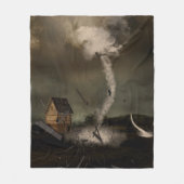 Twisters Fleece Deken (Voorkant)