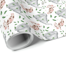 Twisters Tornado Gift Wrapping Paper - White Cadeaupapier