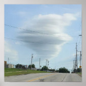 Twisterwolk afbeelding poster (Voorkant)