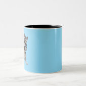 Twistin' Tabbies Tweekleurige Koffiemok (Center)