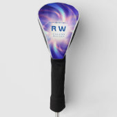Twisting effect Multicolors gepersonaliseerd Golfheadcover (Voorkant)