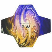 Twisting Liquid Multicolors Gepersonaliseerd Voetbal (Enkel)