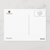 Twisting Love Original Art MADART Briefkaart Desig (Achterkant)