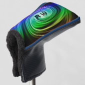 Twisting Red Multicolors Gepersonaliseerd Golfheadcover (3/4 voorkant)