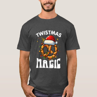 Twistmas magische kerst speciale pretzel vriend t-shirt