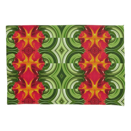 Twists en draaisoorten omkeerbare loodscase kussensloop (Voorkant)