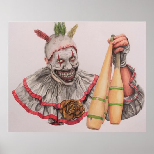 Twisty the Clown Poster (Voorkant)