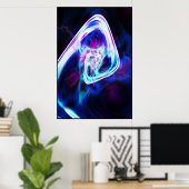 twisty triagle poster (Thuiskantoor)