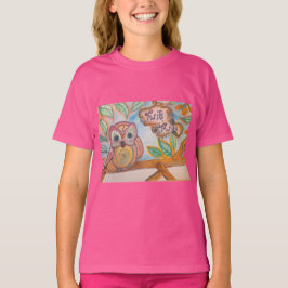 Twit Two, Meisjes Uil T-shirt