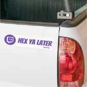 Twitch-label Bumpersticker (Op Truck)