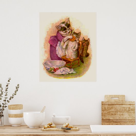 Twitchit en Moppet (in 23 maten) Poster (Keuken)