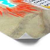 Twitter Bee Beard Print (Hoek)