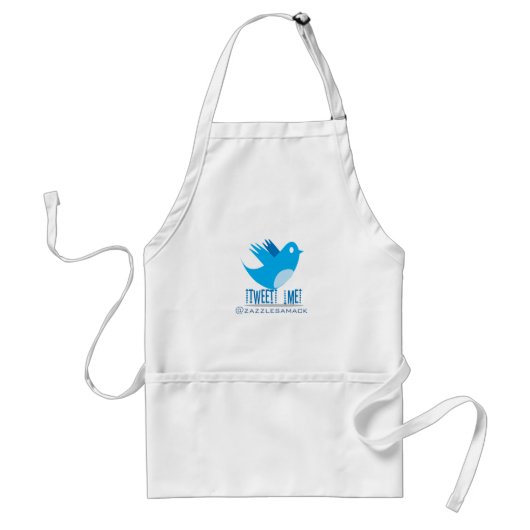 Twitter Birds Arpons Standaard Schort (Voorkant)