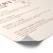 Twitter-bord voor dessert poster (Hoek)