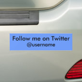 Twitter-Bumpersticker Bumpersticker (Op auto)