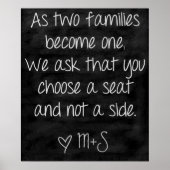 Twitter-ceremonie Kies een stoel en geen zijkant Poster (Voorkant)