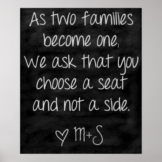 Twitter-ceremonie Kies een stoel en geen zijkant Poster (Voorkant)