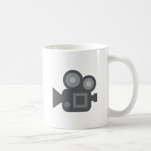 Twitter Emoji - Camera film making Koffiemok (Rechts)
