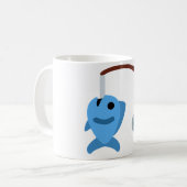 Twitter emoji - Fishing Koffiemok (Voorkant links)