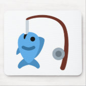Twitter emoji - Fishing Muismat (Voorkant)