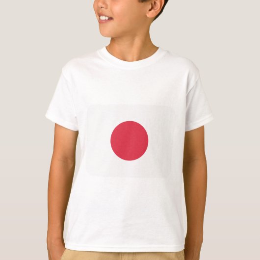Twitter Emoji - Japan Flag T-shirt (Voorkant)