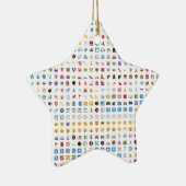 Twitter Emoji Keramisch Ornament (Rechts)