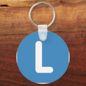 Twitter Emoji Letter J Sleutelhanger (Voorkant)