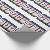 Twitter Emoji - Lucky 7 Cadeaupapier (Hoek)