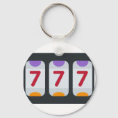 Twitter Emoji - Lucky 7 Sleutelhanger (Voorkant)