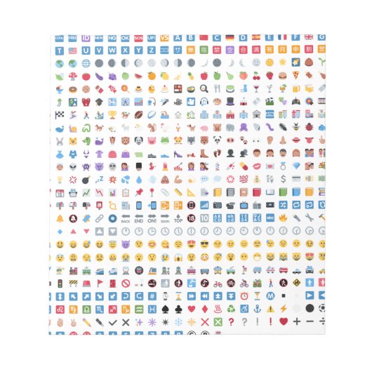 Twitter Emoji Notitieblok (Voorkant)