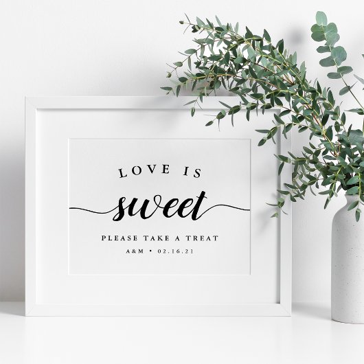 Twitter- en witwasprogramma voor bruiloft poster