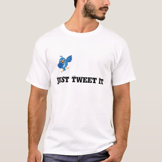 Twitter geïnspireerd op Twitter T-shirt (Voorkant)