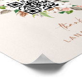 Twitter-geld voor huwelijksweddenschappen Tafel G4 Poster (Hoek)