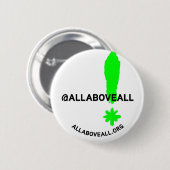 Twitter handle / Exclamation Ronde Button 5,7 Cm (Voorkant /achterkant)