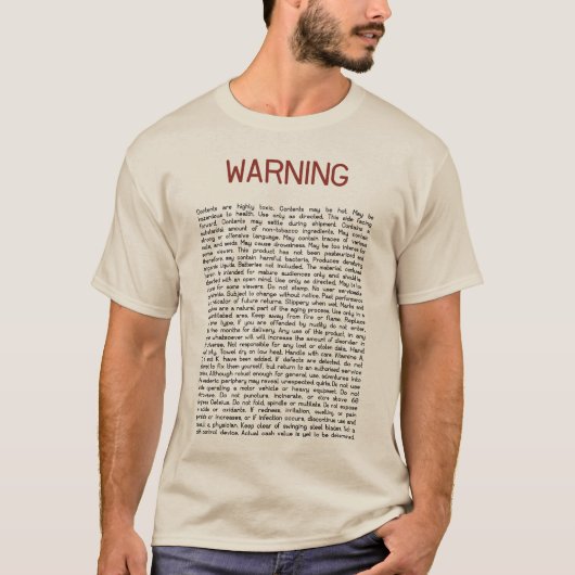 Twitter-label voor mannen t-shirt (Voorkant)