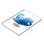 Twitter-logo Notitieboek (Linkerzijde)
