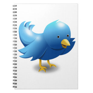 Twitter-logo Notitieboek