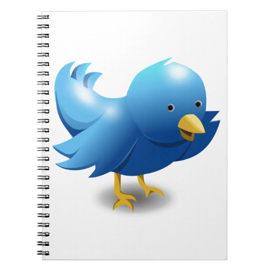 Twitter-logo Notitieboek (Voorkant)