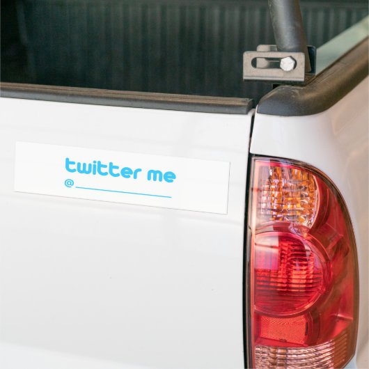 twitter me @ bumpersticker (Op Truck)
