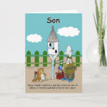 twitter me grappig Son Birthday card Kaart<br><div class="desc">Hier is een geweldig klein grappig wenskaart op de verjaardag,  ideaal voor een vriend of familielid die een beetje opvrolijken nodig heeft!!</div>