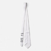 Twitter me @ (je twitter-ID hier) The MUSEUM Stropdas (Achterkant)