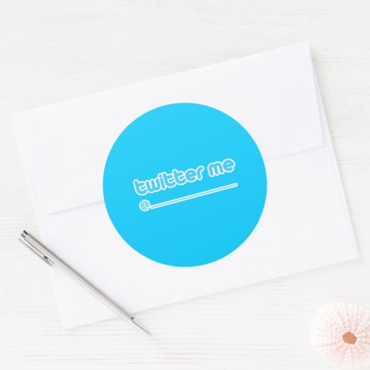 twitter me @ ronde sticker (Envelop)