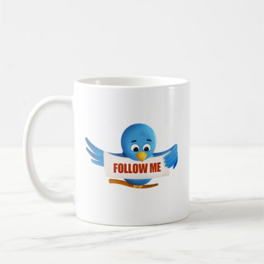 Twitter-Mok Koffiemok (Links)