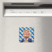 Twitter Obessed Trump Magneet (Insitu (Vaatwasser))