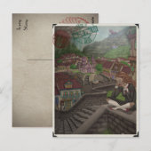 Twitter-ontwerper van Ordovitsj Briefkaart (Voorkant / Achterkant)