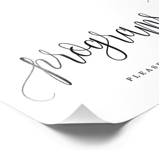 Twitter-programma's Kies je grootte goed Foto Afdruk (Hoek)