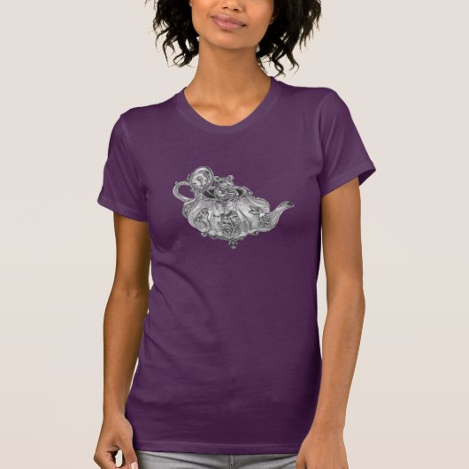 Twitter-shirt voor de slaapmuis, Alice in het Wond T-shirt (Voorkant)